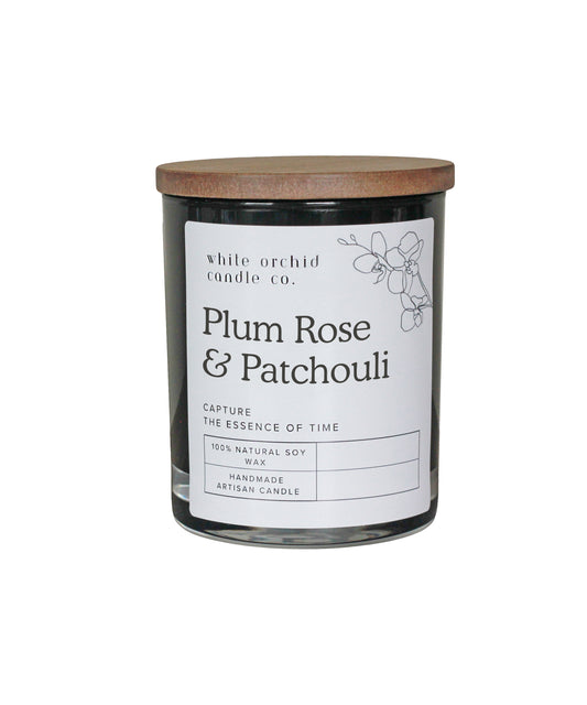 Plum Rose & Patchouli Home Candle